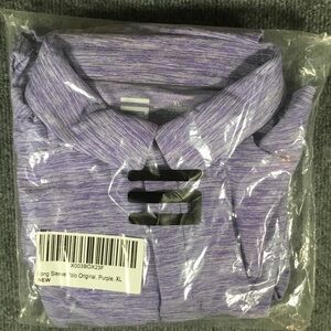 Three Sixty Six long sleeve polo shirt men’s size XL NWT